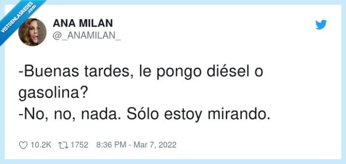 gasolina,diésel,mirando,precio,caro