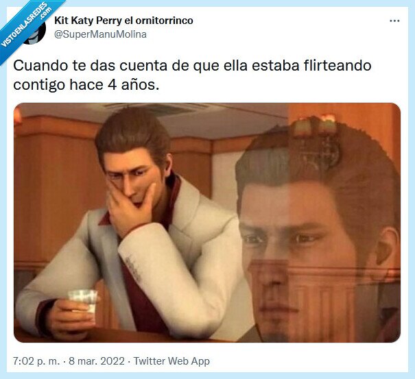 flirtear,darse cuenta,ella