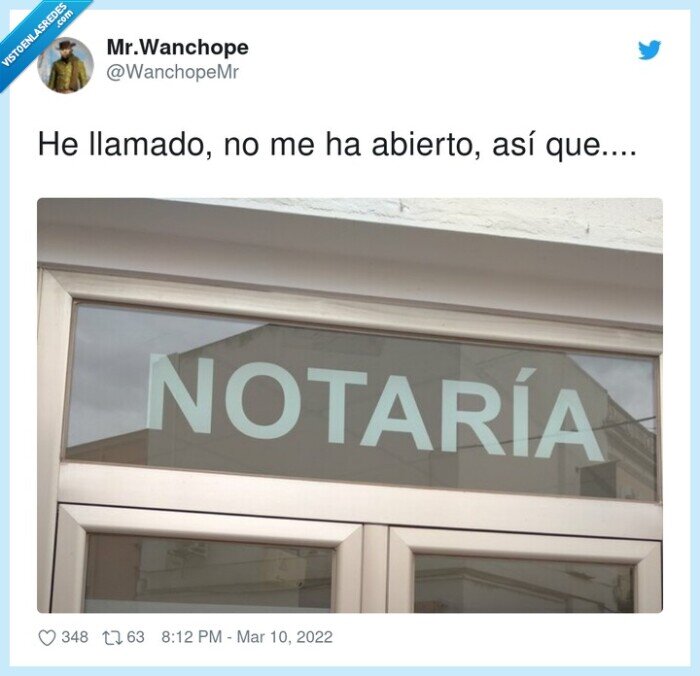 chistaco,notaria,no esta