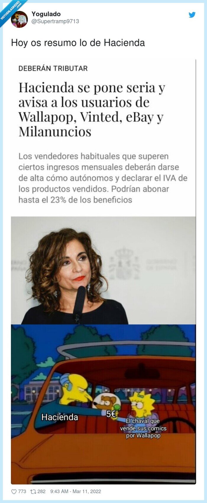 hacienda,wallapop,perseguir,dinero,vinted,ebay