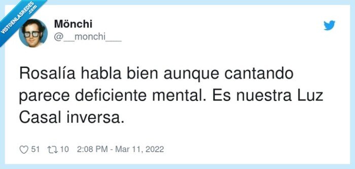 deficiente,rosalía,luz casal,inversa