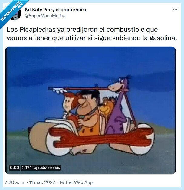 gasolina,combustibles,picapiedras,precio,subir