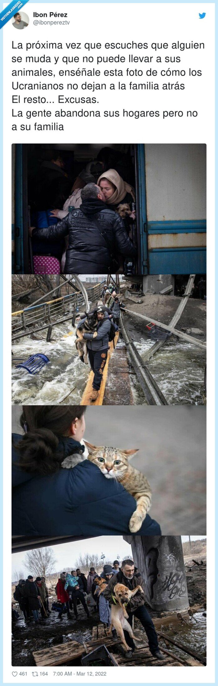 ucranianos,éxodo,animales,abandonar