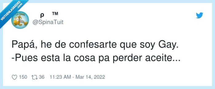 confesarte,papá,perder,aceite