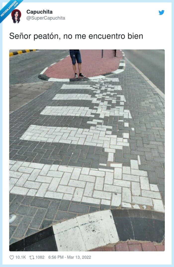 paso de peatones,desintegrarse