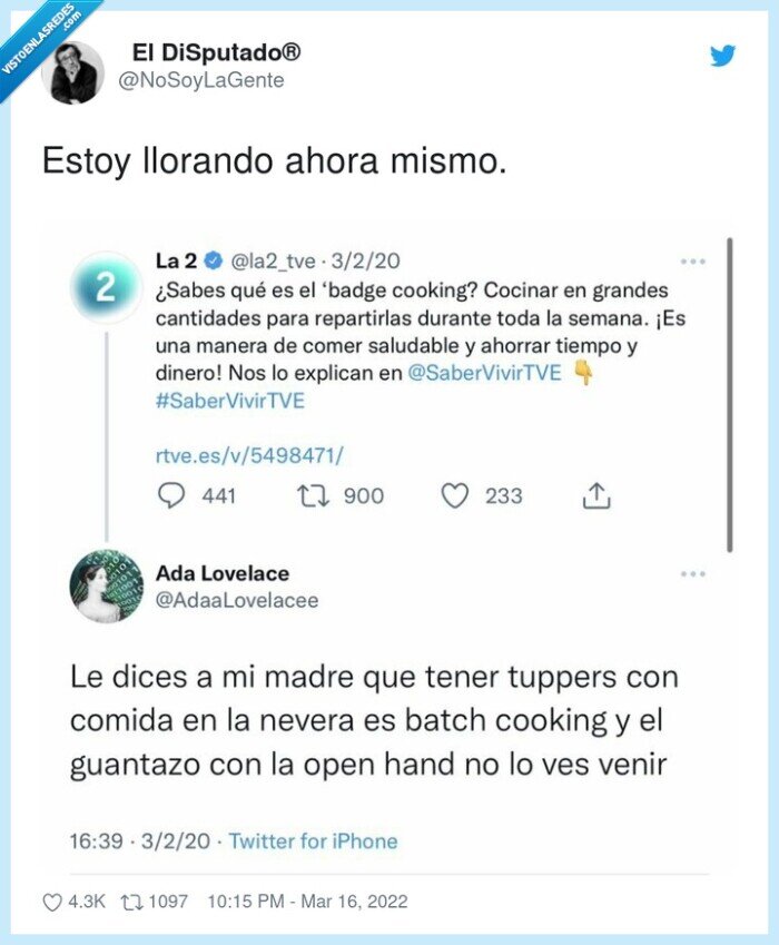 tuppers,batch cooking