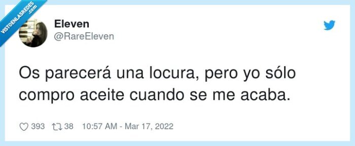 comprar,aceite,acabarse