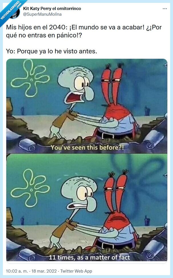 pánico,hijos,mundo,acabar