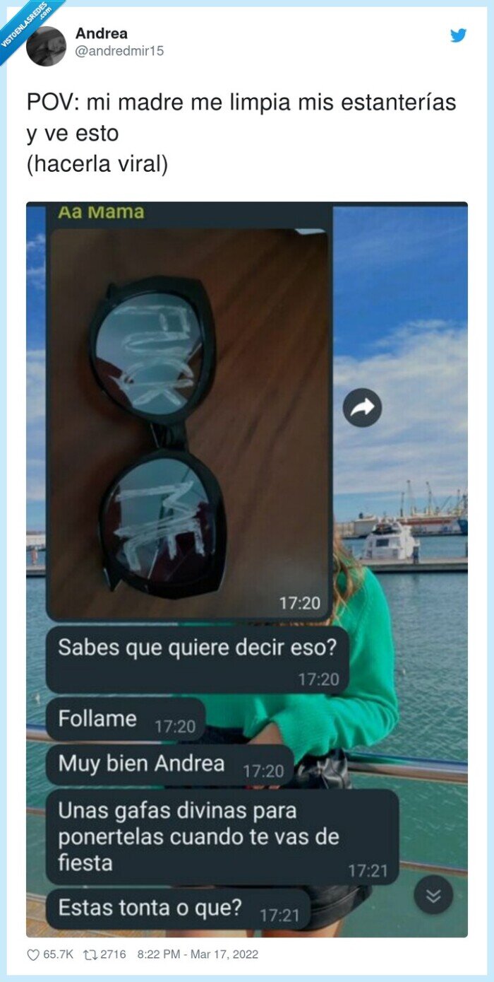 gafas,f+ck me,estantería,madre