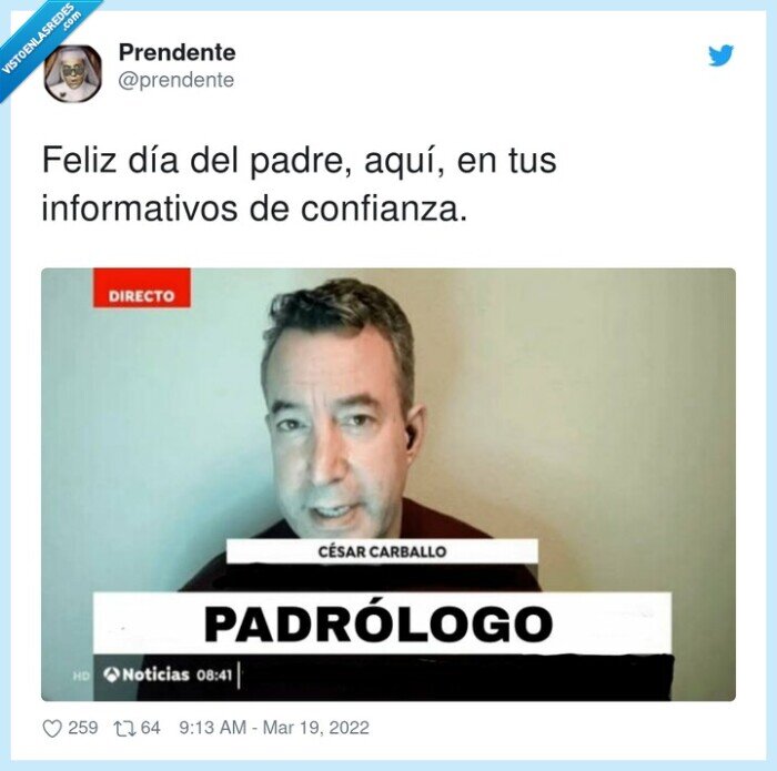 día del padre,cesar carballo