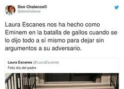 Enlace a Laura Escanes se hace un Eminem, por @donchalecos