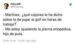Enlace a Qué poca solidaridad con Martínez, por @ElFalloning