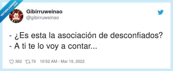 desconfiados,asociación,contar