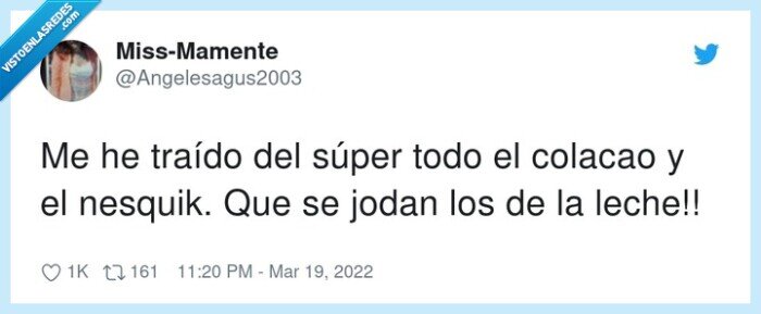 colacao,nesquik,apoderarse,leche