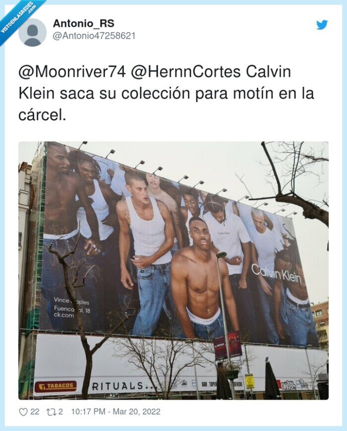 colección,cárcel,calvin klein,motín