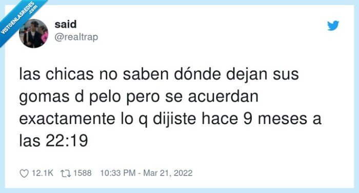 goma del pelo,acordarse,chicas