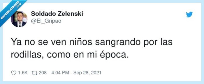 sangrando,rodillas,niños,época