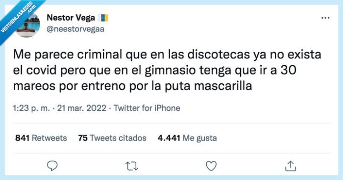 Mascarilla,gimnasio,covid,pedro sanchez,gobierno,vergüenza