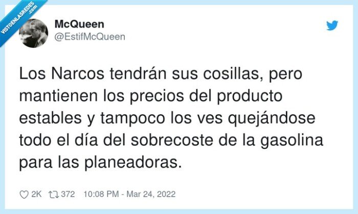 sobrecoste,cosillas,narcos,subida,precios,producto