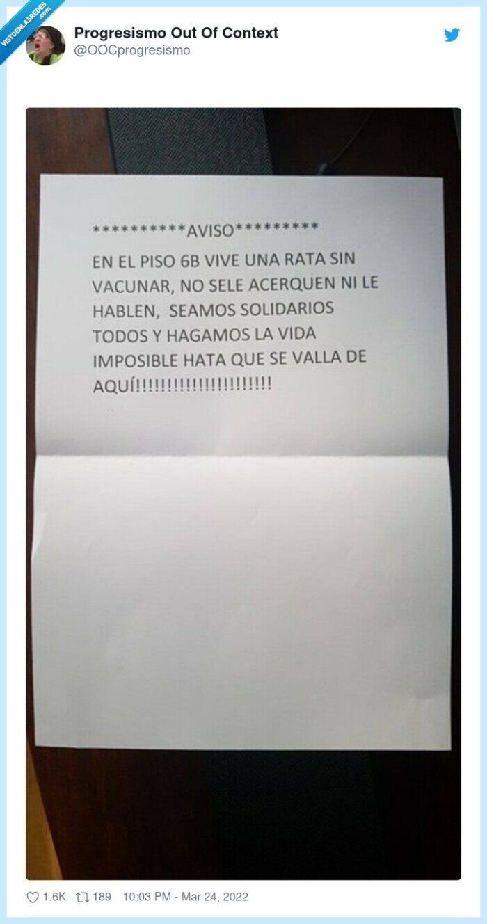 vacuna,vecinos,cartel