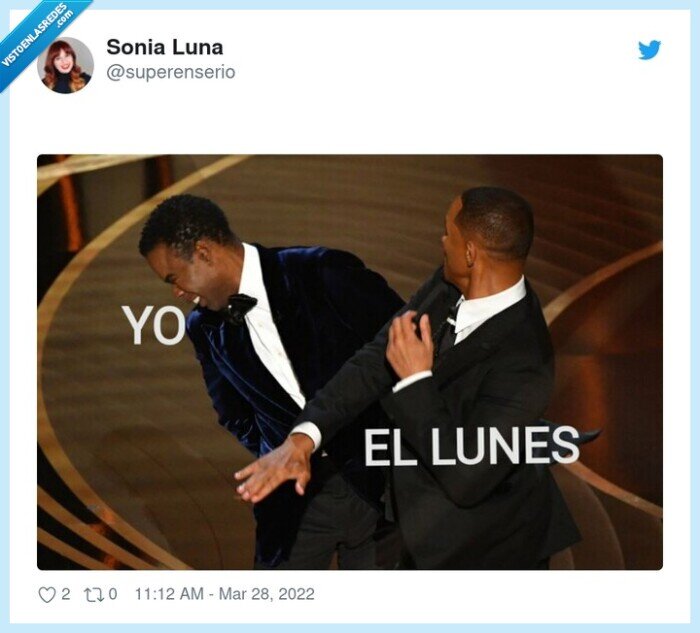 lunes,will smith,tortazo,oscar