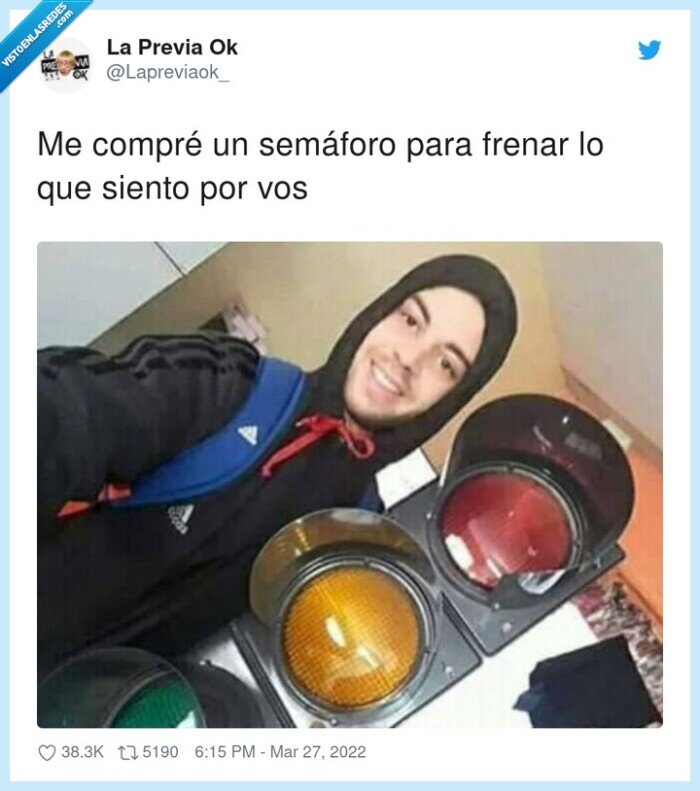 semáforo,comprar,frenar,amor