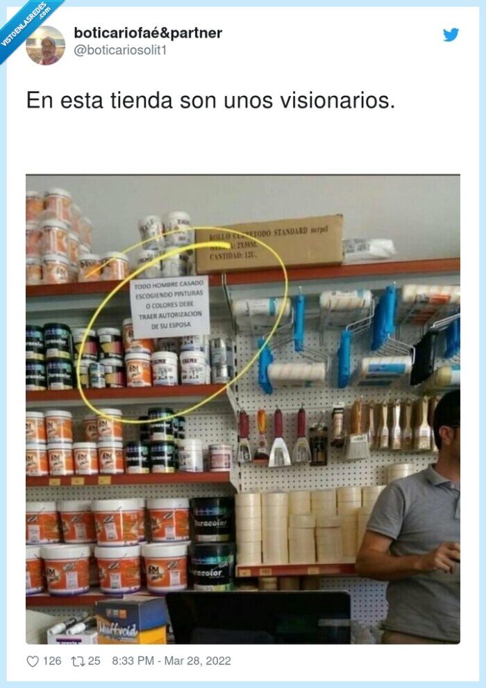 visionarios,tienda,pintura,mujer,permiso