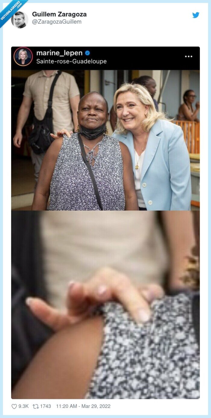 marine lepen,racista,francesa