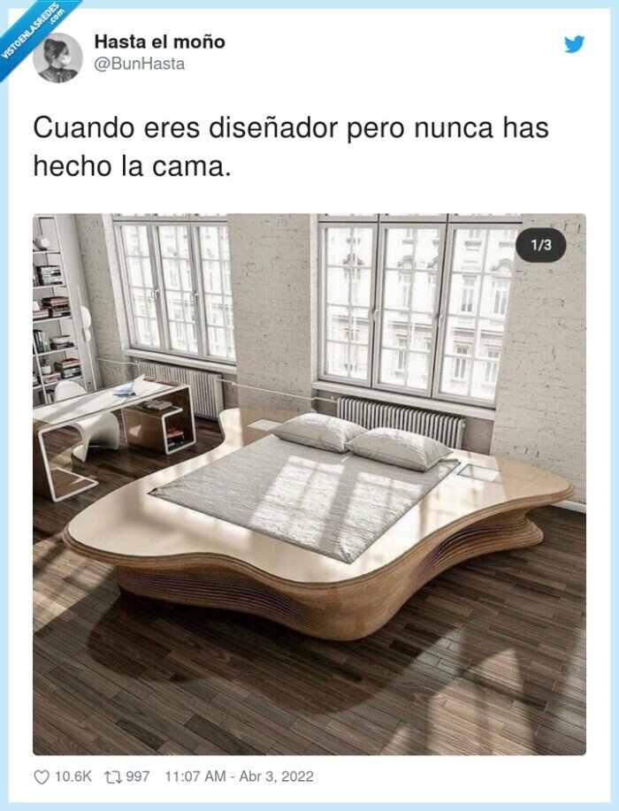 diseñador,cama,hacerla,forma rara