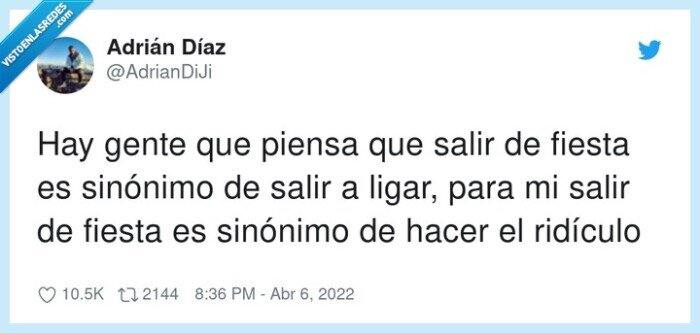 sinónimo,ridículo,fiesta,ligar,gente