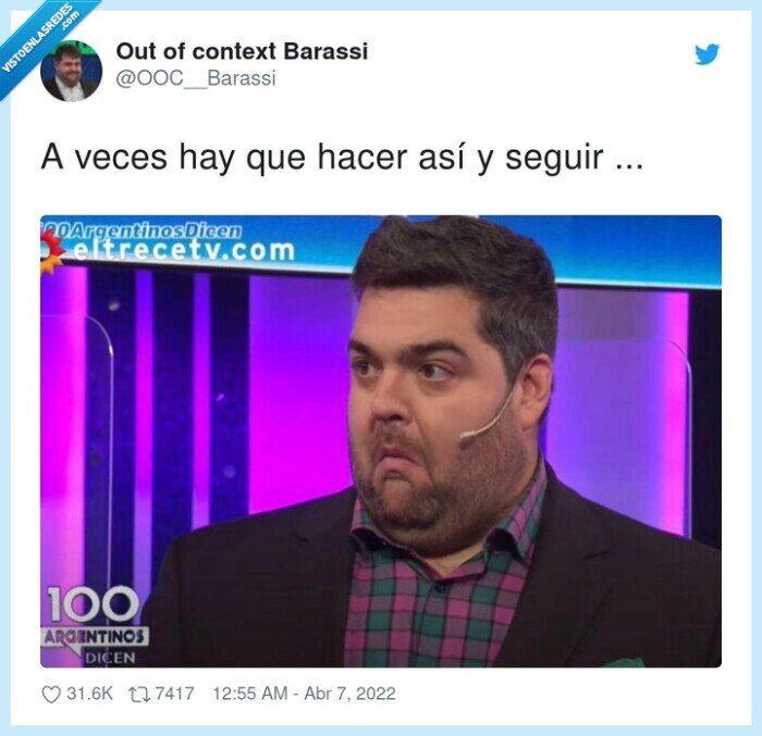 seguir,veces,hacer así,carota