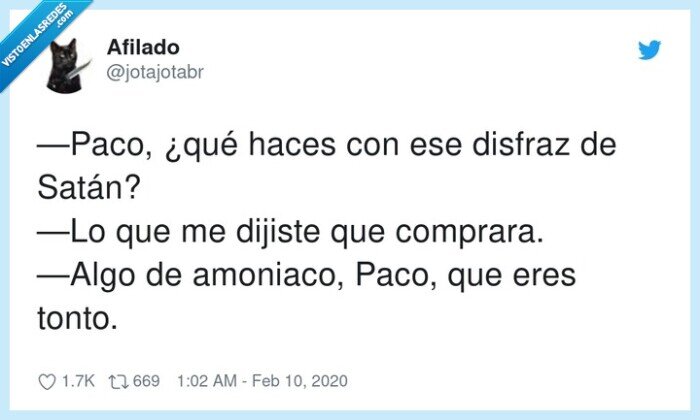 amoniaco,comprar,demoniaco,disfraz,satán