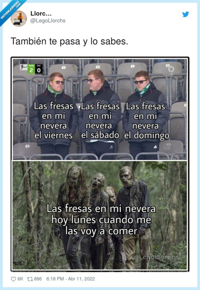 fresas,nevera,caducarse