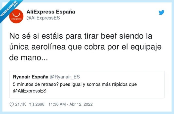 aerolínea,equipaje,ryanair,aliexpress