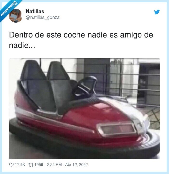 dentro,coche,autos de choque,amigo