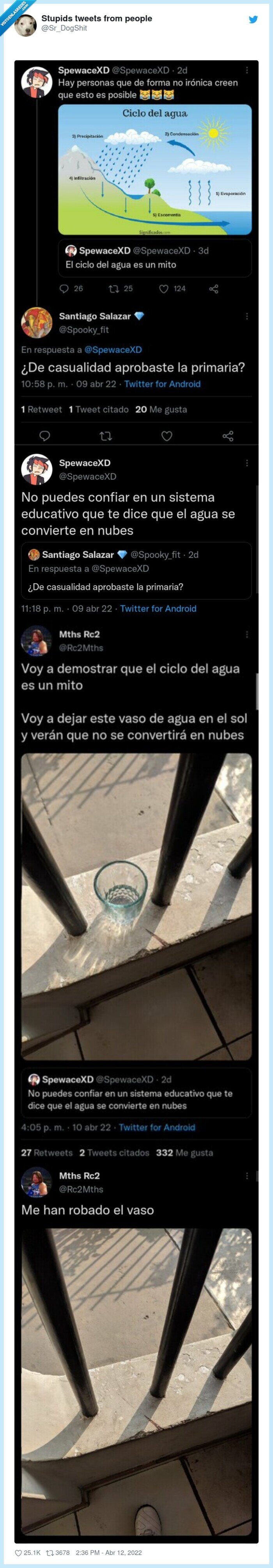 agua,ciclo,vaso,robado