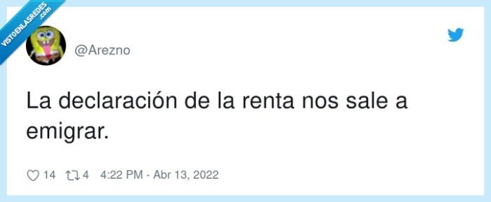 declaración,emigrar,renta