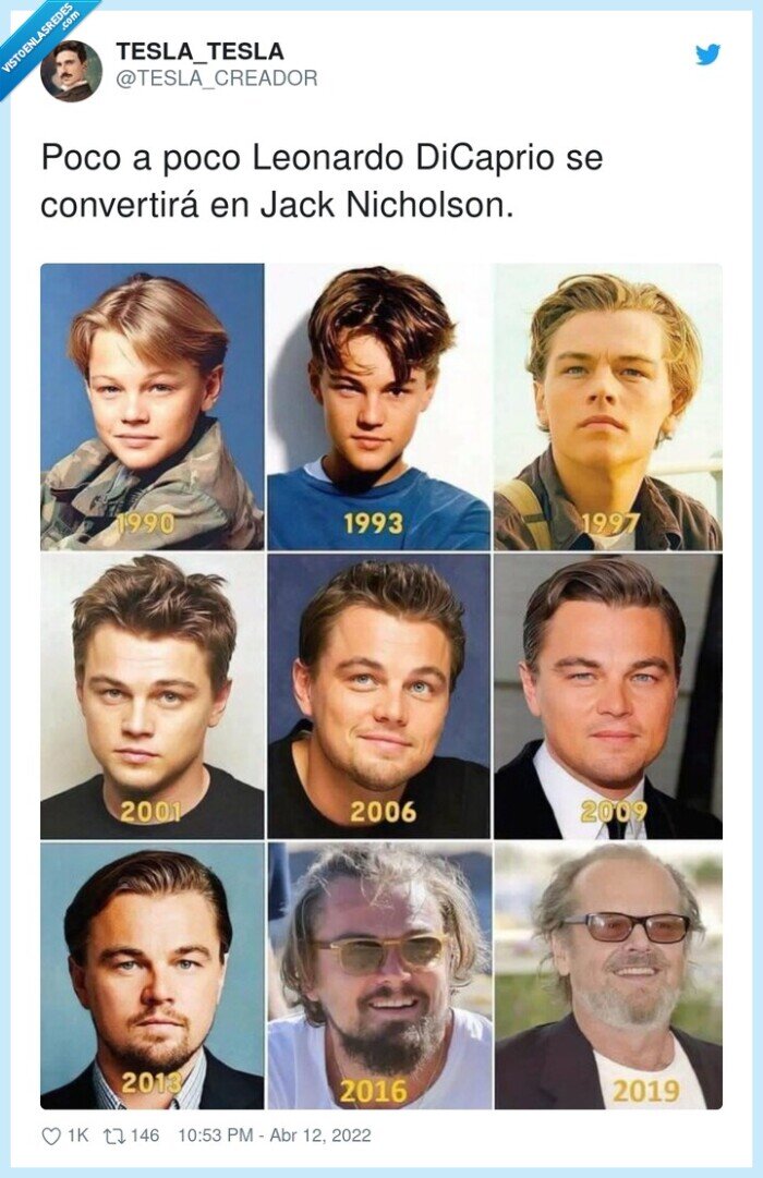 convertirá,leonardo dicaprio,convertirse,jack nicholson