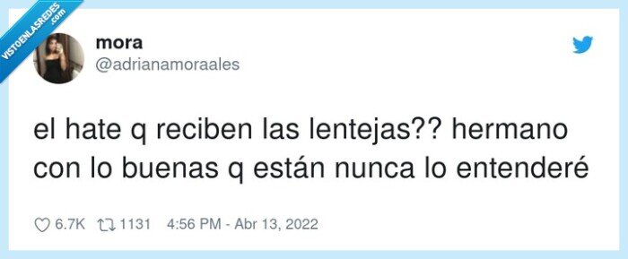 comer,lentejas,hate