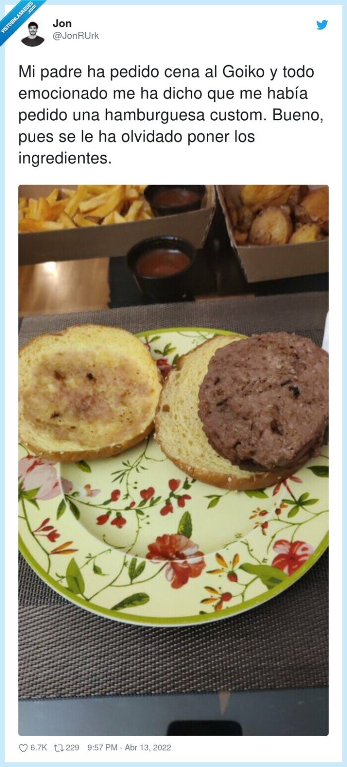 ingredientes,hamburguesa,emocionado,goiko,vacía