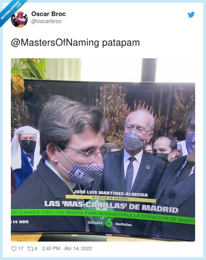 carillas,mascarilla,mas carilla,estafa,pp,almeida,luis medina,duque de feria