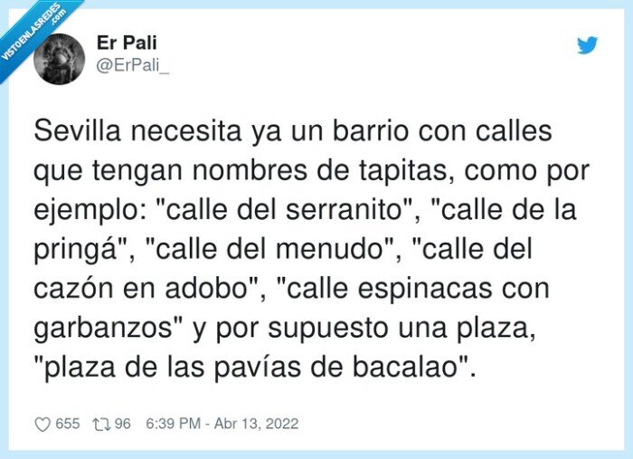 serranito,garbanzos,espinacas,calles,sevilla,tapitas