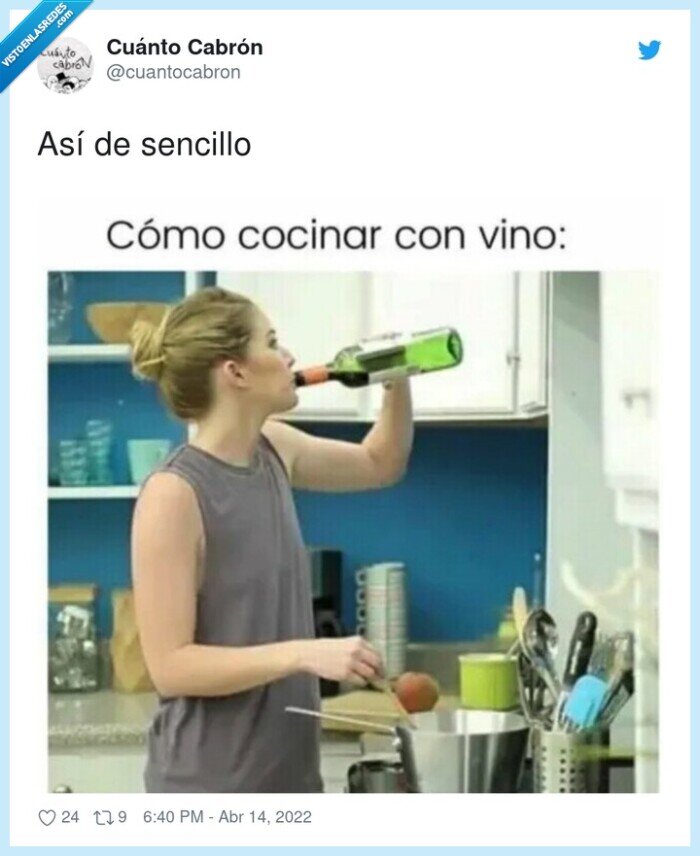 sencillo,así,cocinar,vino