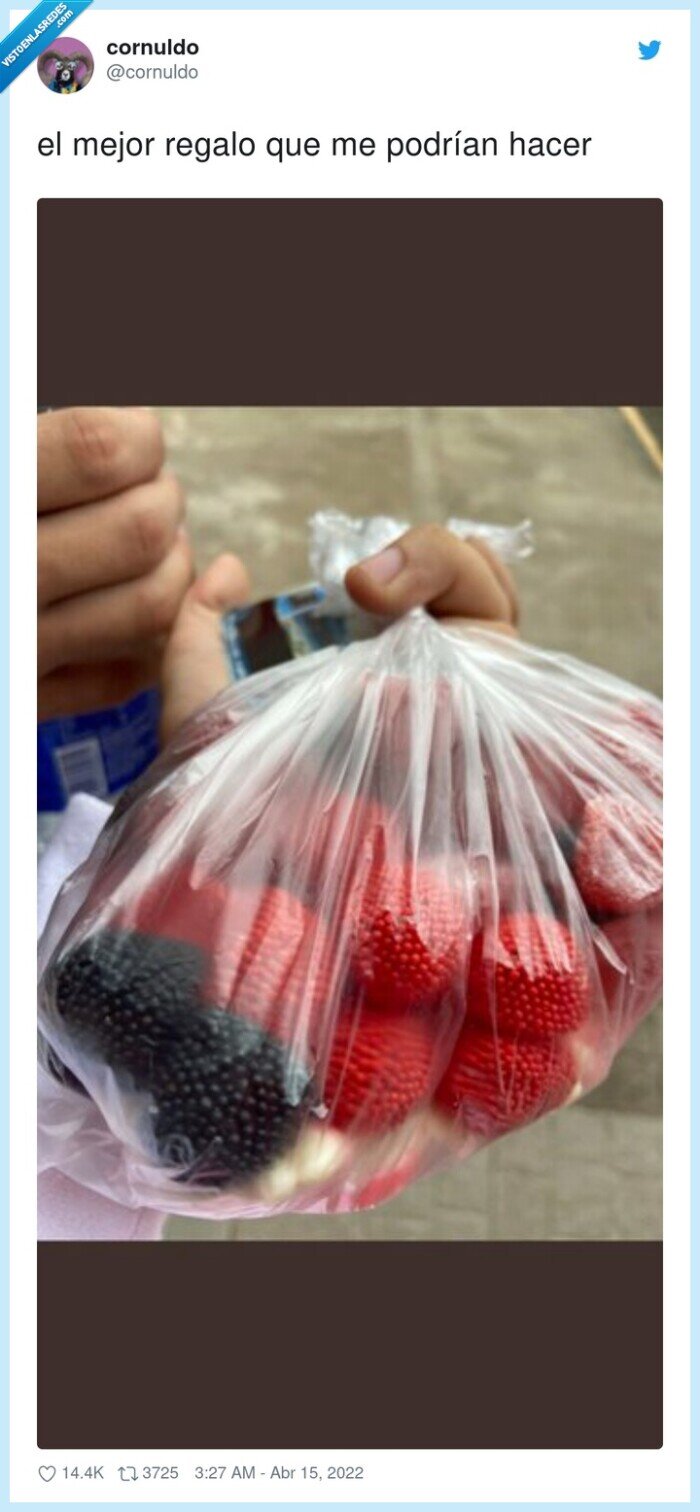 regalo,mejor,moras,golosinas