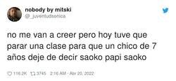 Enlace a Si le hubieses respondido “chica qué diceees” hubiese sido más rápido, por @_juventudsonica