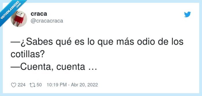 cotillas,cuenta,odiar