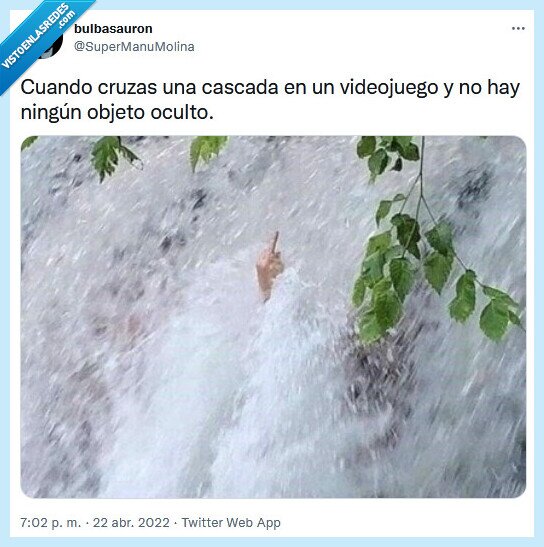 cascada,videojuego,objeto,oculto