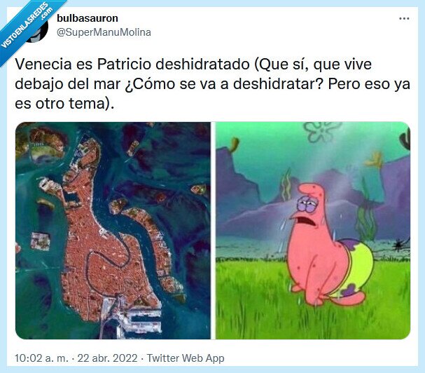 venecia,patricio,deshidratado