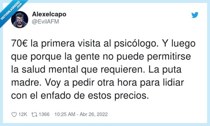 permitirse,psicólogo,primera,precios,visita