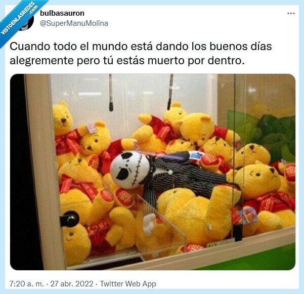 buenos días,alegremente,muerto